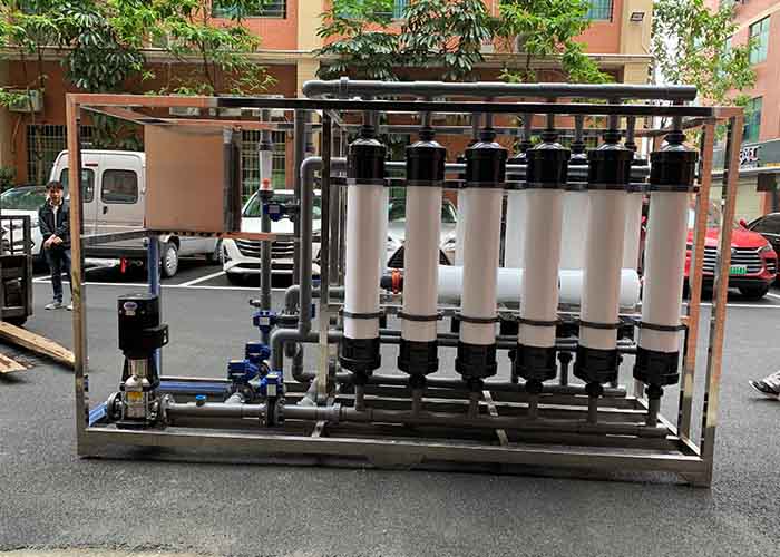 21TPH Ultrafiltration UF System Swimming Pool Water Purifier Industrial Waste Water Treatment UF Filter