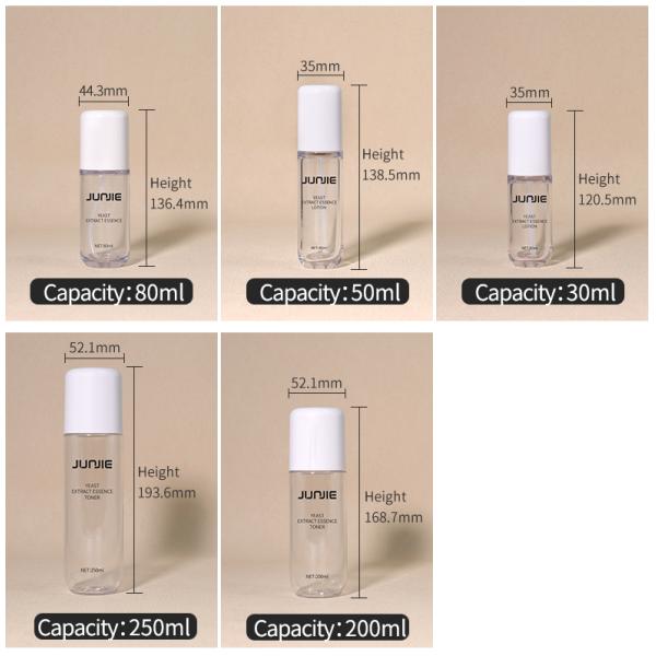 PETG Face Lotion Bottle 30ml - 250ml Cosmetic Packaging Bottle For Essence Serum