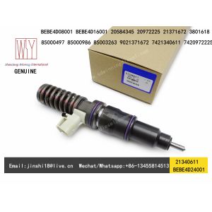 China HIGH QUALITY AND NEW DIESEL FUEL ELECTRIC UNIT INJECTOR BEBE4D24001, 21340611, 21371672, 85003263, 7421340611 FOR MD13 E wholesale