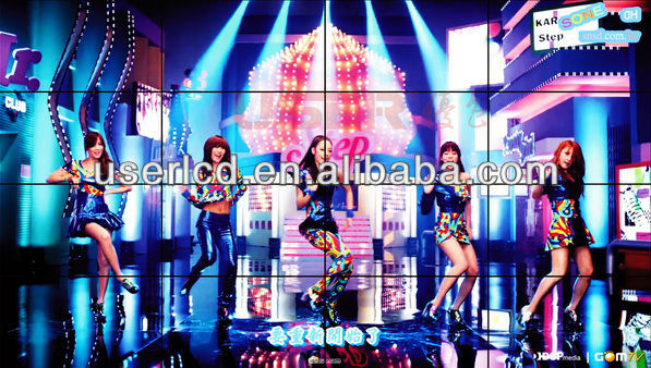 46'' 7.3mm bezel video wall with LED back light