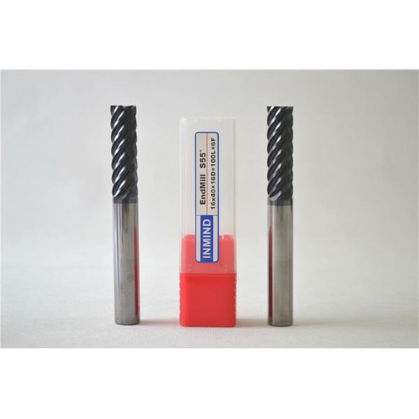 6 Flue / 8 Flute End Mill Drill Bits , Cutting Tools For Milling Machine Tool Bits