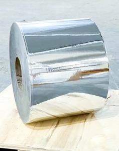 China Transparent PET BOPP Adhesive Jumbo Roll Label 50μ Surface Thickness Glassine wholesale