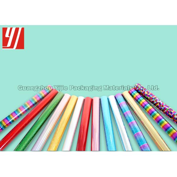 Laser Recyclable Holographic Hot Stamping Foil Custom Transparent Patterns Clear Silk Gloss Finishes