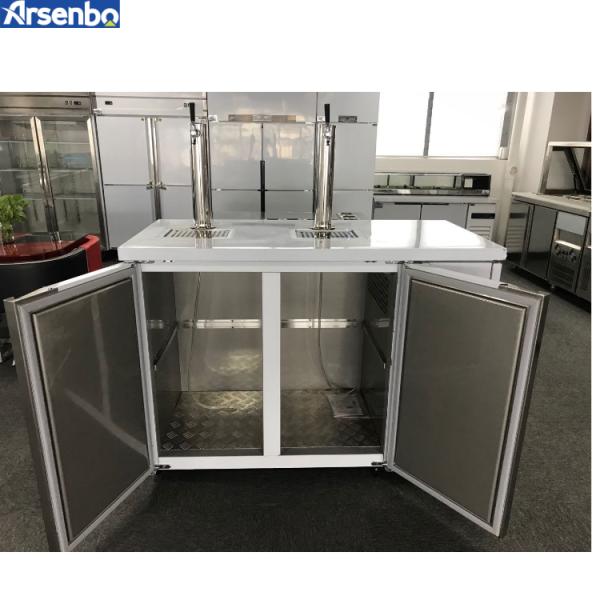 CE 280W Under Bench Fridge Commercial , Multipurpose Under Cabinet Freezer