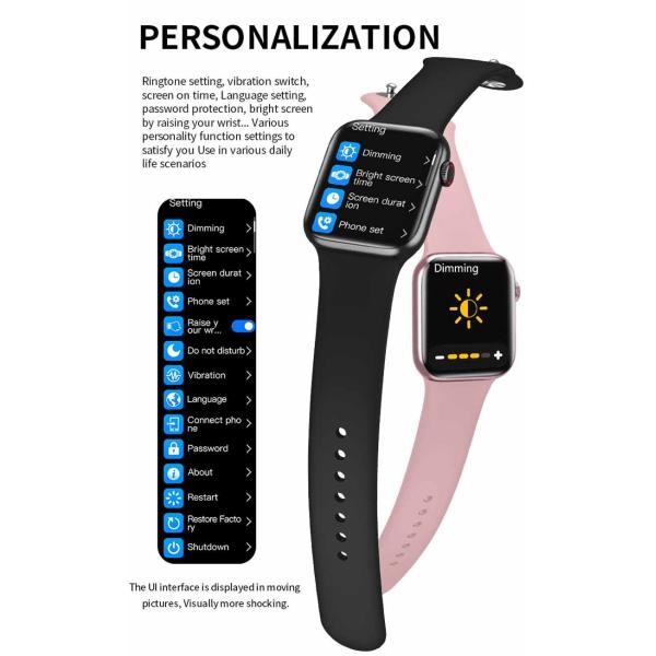 HW56 plus OLED Wearable Android Compatible Smartwatch Device