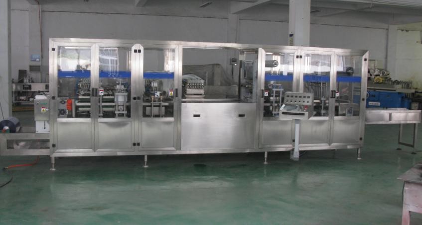 China 22kW Automatic Sealing Machine Thermoforming Filling And Sealing Machine wholesale