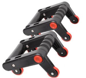 China Abdominal Trainer Gym Push Up Bar Muscle Exercise TPR NBR wholesale