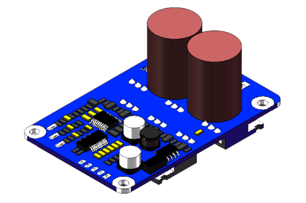 JUYI Tech 18-50V 15A BLDC Motor Driver Board For Sensorless Brushless DC Motor , DC Motor Controller