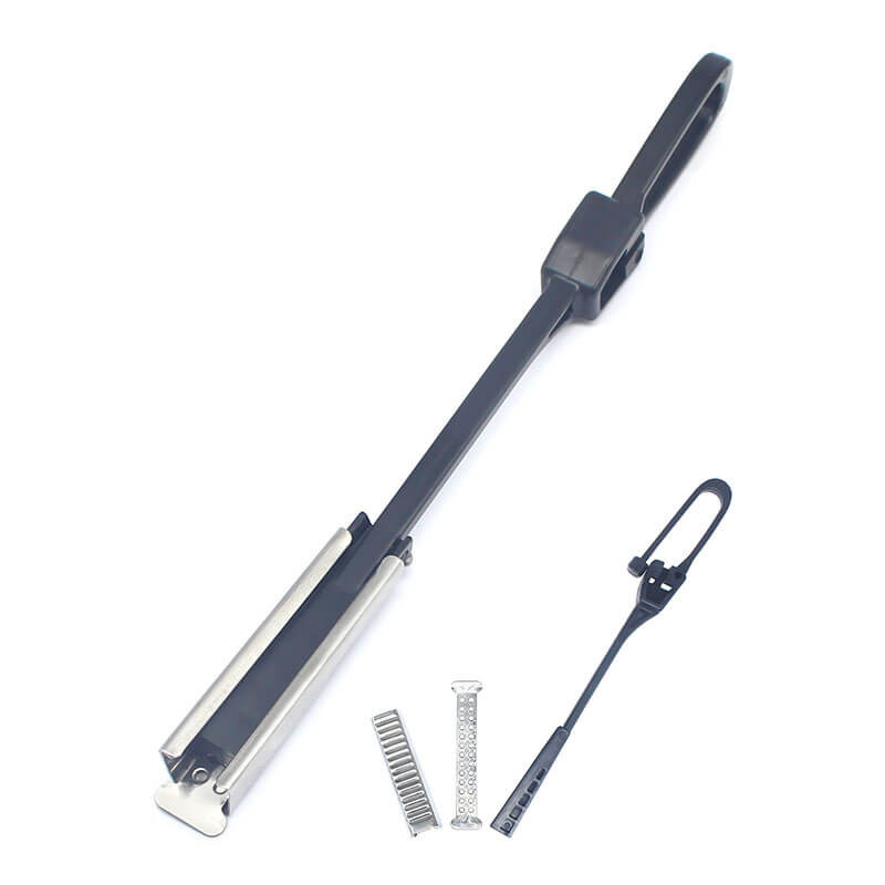 China Fiber Drop Wire Suspension Clamp Flat Wedge shaped securing Galvanised wholesale