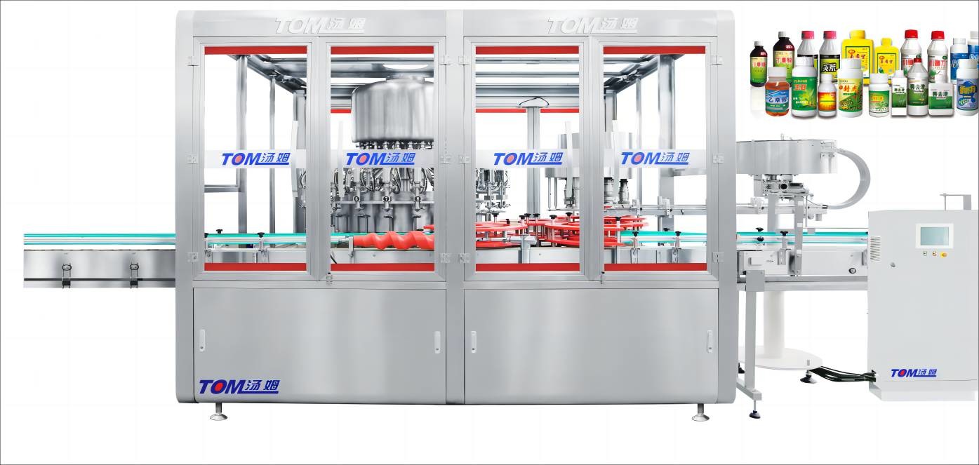 China High Speed Monoblock Filler Capper Machine 100ml-1L 12 Heads wholesale