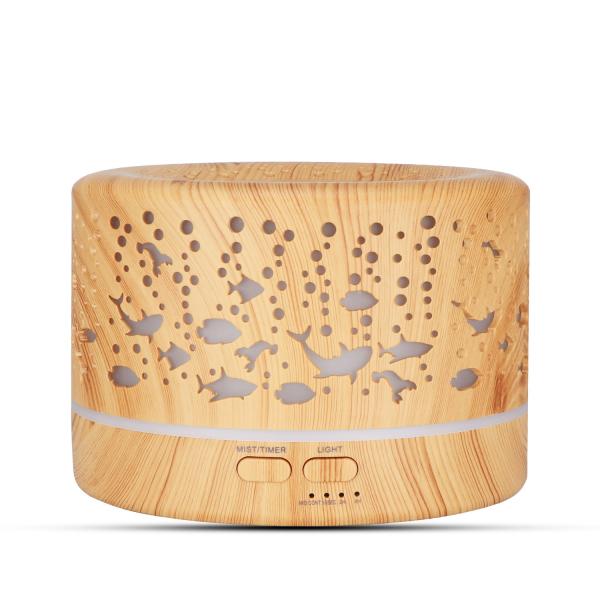China Household 500ml Wood Grain Ultrasonic Disinfectant Machine Large Capacity wholesale
