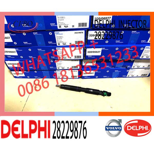Genuine Common Rail Injector 28229876 320/06827 32006827 For JCB