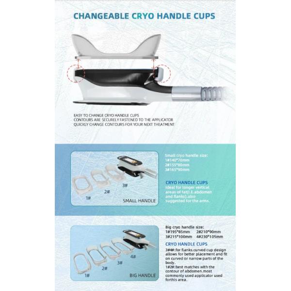 2 In 1 Cellulite Removal EMS Muscle Building Cryotherapy Body Slimming Machine