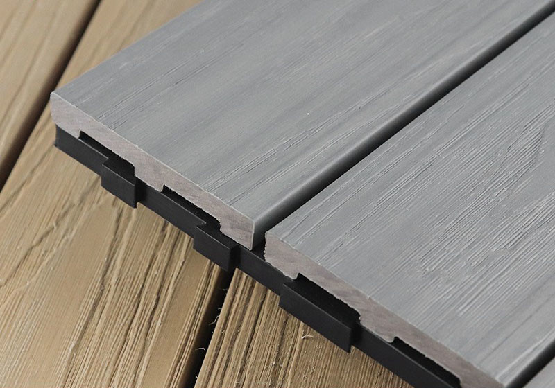 30x30mm WPC Decking Board Waterproof Termite-Resistant Outdoor Flooring