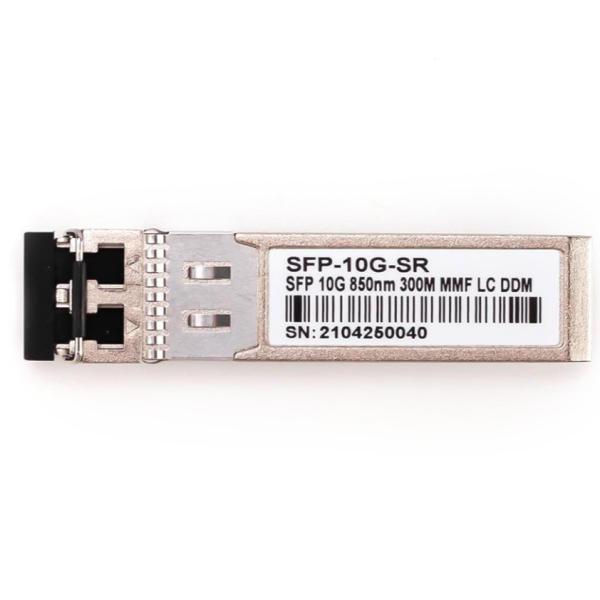 850nm SFP Optical Transceiver 10G Duplex LC Connector Transmission Distance 300M