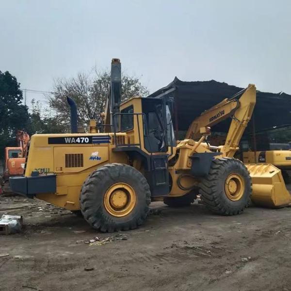High Quality Second-hand Komatsu WA470-3 Loader From Japan Sold At A Low Price