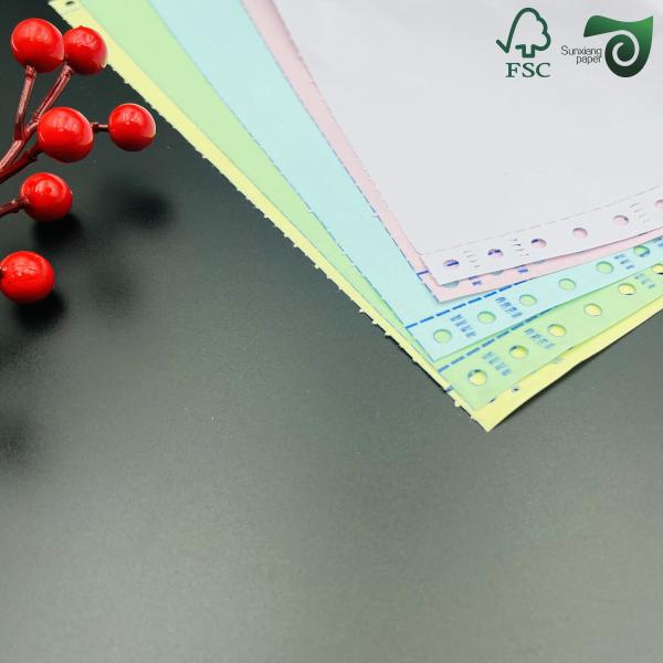 FSC 50gsm Carbonless Computer Paper CF CFB CB 64cm 90cm Invoice Bill Copy Paper
