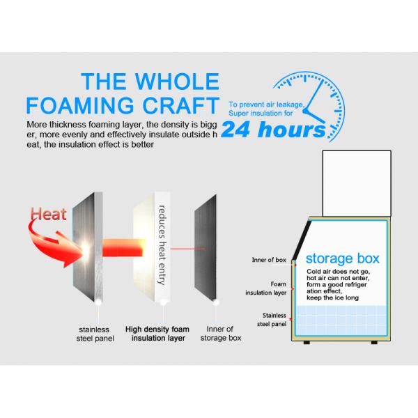 1245*645*760mm Commercial Automatic Ice Cube Machine in Latest Model 700kg-1000kg/24h