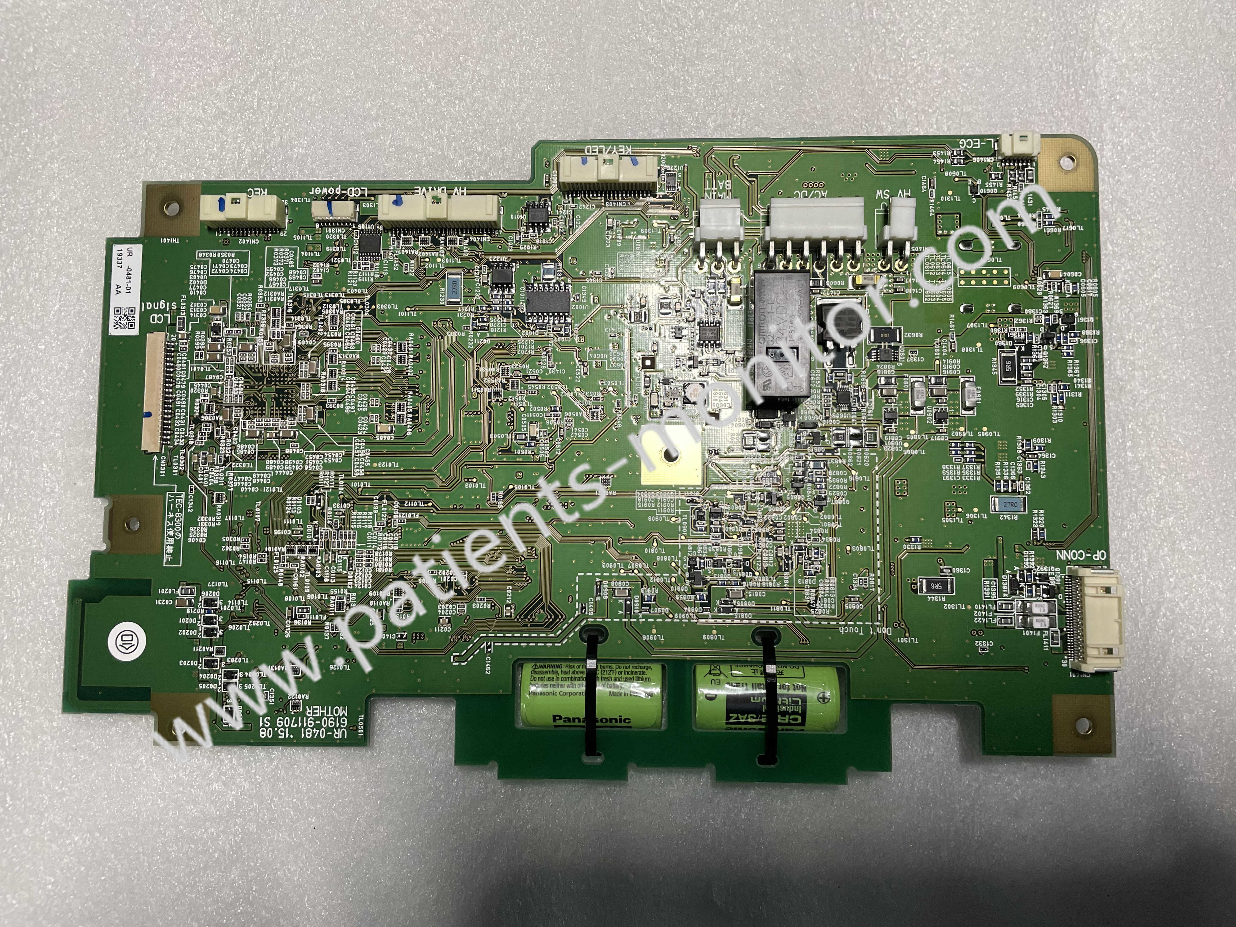 Nihon Kohden TEC-5602 Defibrillator Mainboard Mother Board UR-0481 6190-911709