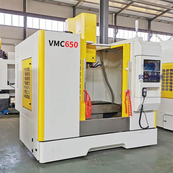 Vmc650 Cnc 4 Axis Vmc Machining Center Semi Closed Loop Vertical