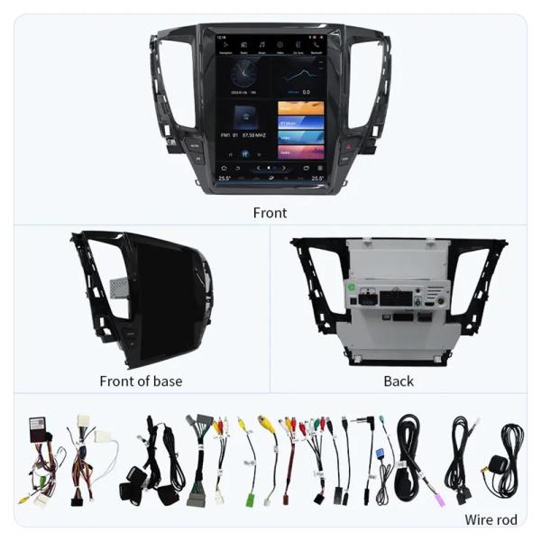 12.1'' Screen Car Multimedia Player For Mitsubishi Pajero 2020+