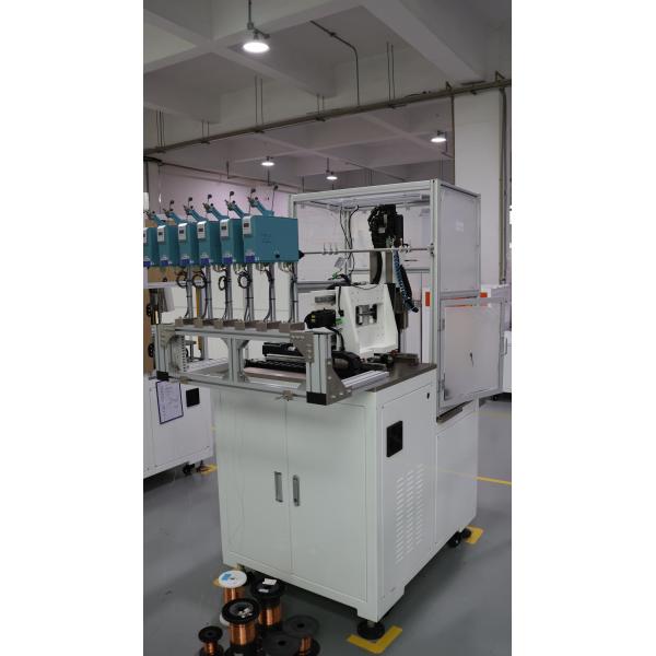Multi Strand Automatic Ceiling Fan Stator Winding Machine With Max 250mm Stator Od
