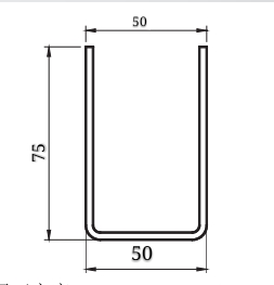 U Channel Roll Forming Machine With PLC Control System