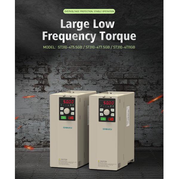 AC 5500W Vector Frequency Inverter , 3 Phase Adjustable Frequency Drive