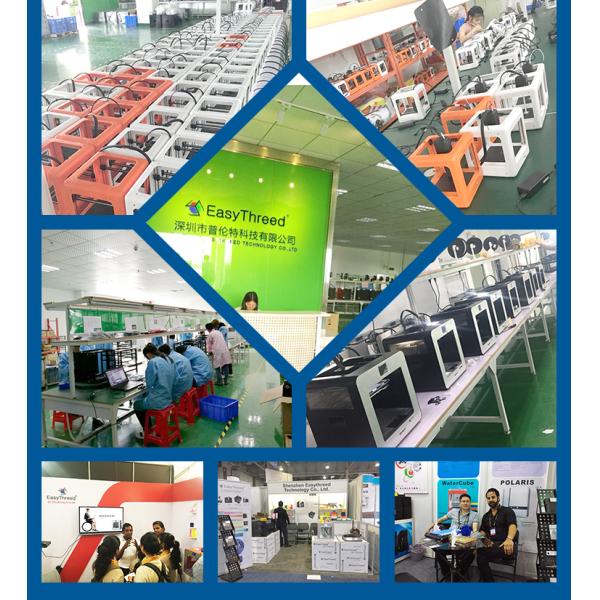 Easthreed 1.75 Mm 3D Printer Filament , PET 3D Printer Filament FCC Certificate