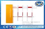 Two Fencing Automatic Parking Barriers Vehicle Access DZ-130 Boom Gate Yellow