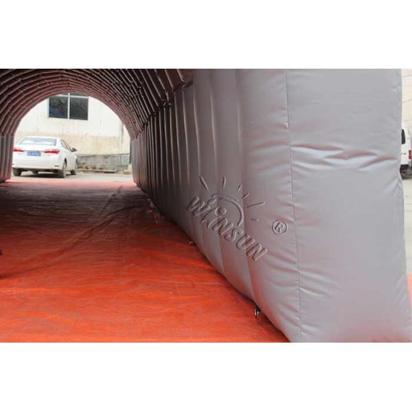 3 - Layer PVC Inflatable Tunnel Tent , Fire Retardant Big Inflatable Tent