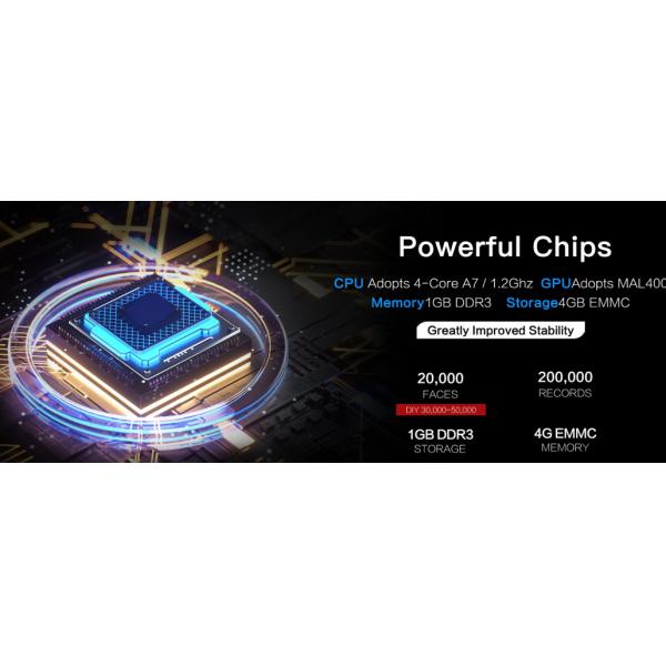 5 inch Dynamic Face Recognition Time Attendance Access Controller Linux 2024 new