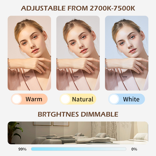 60watt Illuminate LED Half Moon Light With Flexible Head Facial Nail Led Lash Lamp