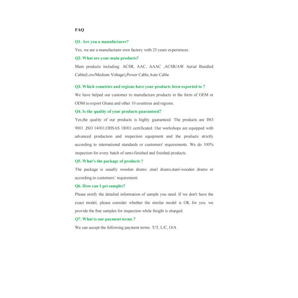 Aluminum PE Sheathed XLPE Insulated Power Cable 185mm2 6kV