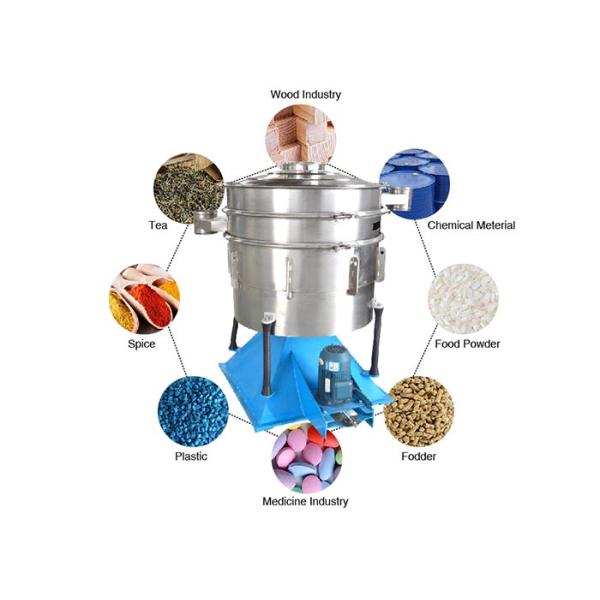 Mining Industry Rotary Powder Rocking Sieve Machine