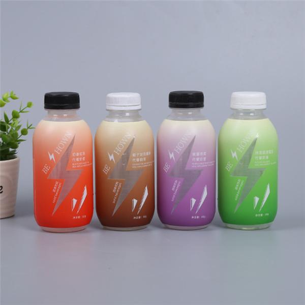 CMYK Printed Bottle Labels PET PVC Bottle Shrink Wrap Sleeves