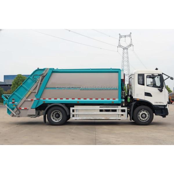 Pure Electric Sanitation Cleaning Truck Compression Garbage Truck Waste Management