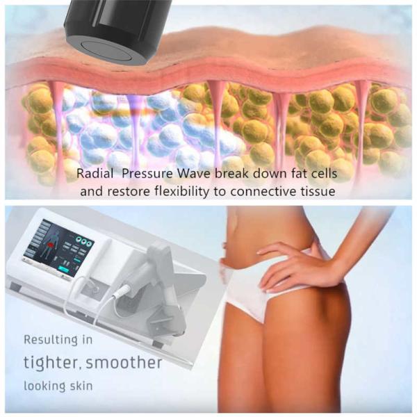 Dual Wave Air Pressure Therapy Machine Shockwave Cellulite