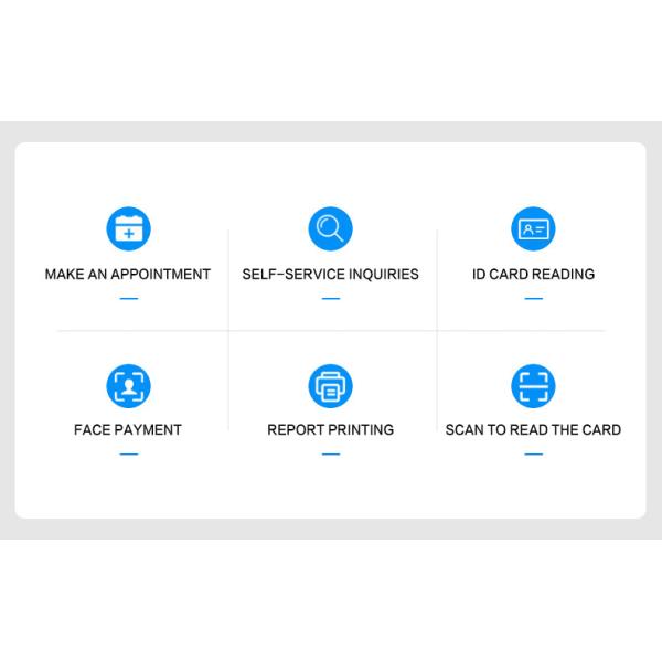 Multi - Functional Self Service Kiosk Wall Mounted Floor Standing Or Desktop