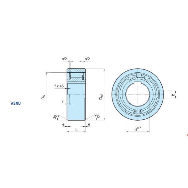 One Way Clutch Asnu70 Roller Type with Good Quality