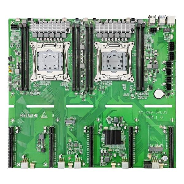 AX-X99-5PLUS V1.0 Crypto Motherboard 5GPU Multi Graphics Card Slot B85 3060 Supported