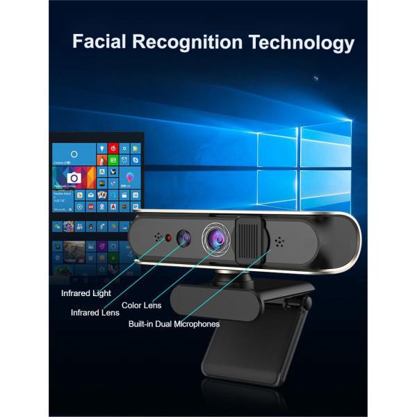 K50P Viewing Angle ≤80° Face Recognition External Camera for Live Body Detection and ID Comparison Industrial Camera