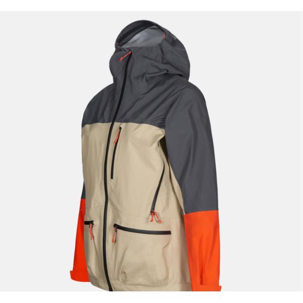 100% Polyester Women'S Fashion Lightweight Windbreaker Jacket Waterproof Raincoat