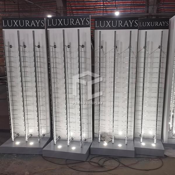 Laminate Sunglass Wall Display Case For Optical Store