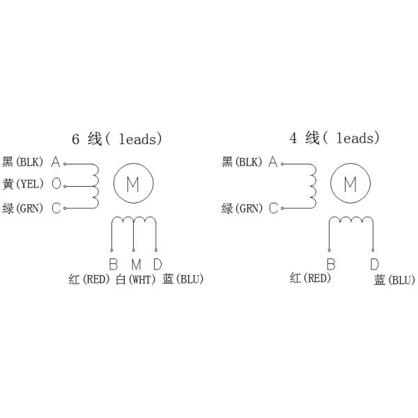0.06Nm Electric Stepper Motors NEMA11 28mm 32mm body length 0.67A current