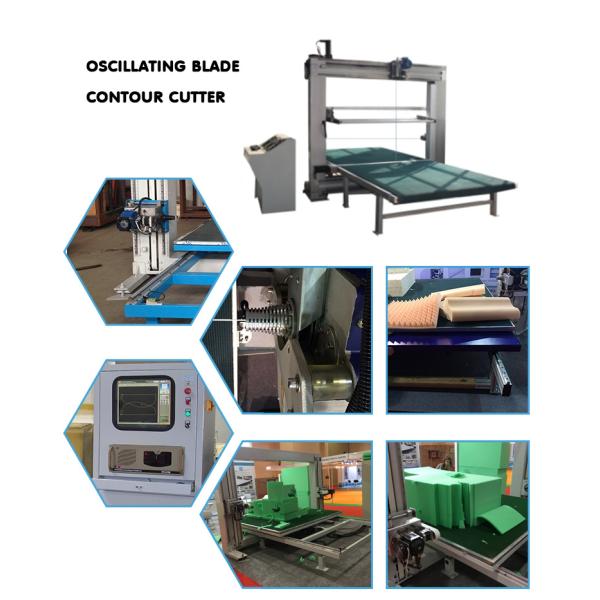 Precision Oscillating Blade Cutter CNC Machine Automatic Polyurethane Foam Machine