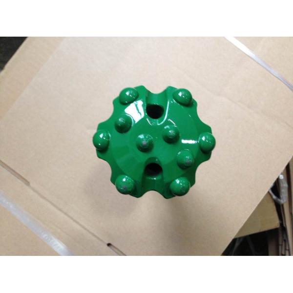 Water Well DTH Drill Bits BR2 76mm DTH Hammer Drill Bit Customized Color High Strength