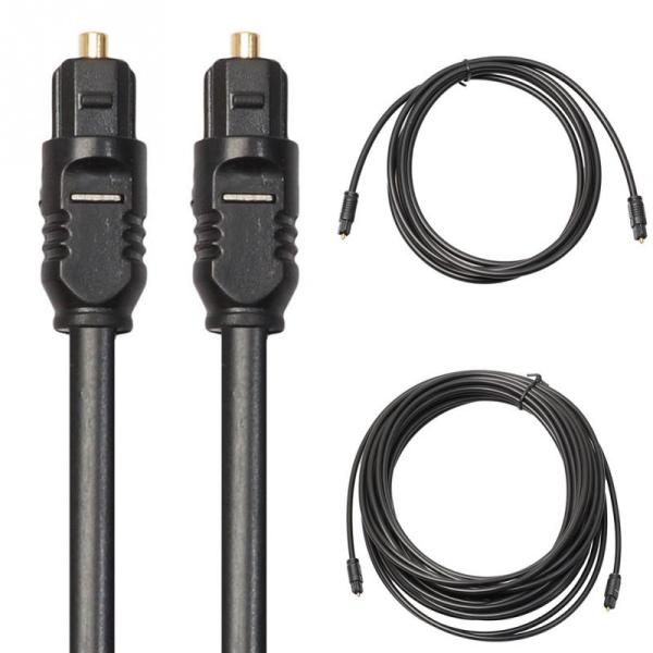 1M 2 M 3M 5M Fiber Optic Toslink Spdif Gold Optical Digital Audio Cable
