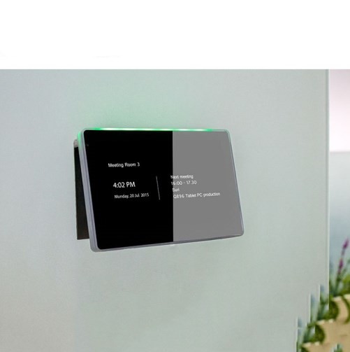 SIBO OEM Wall Mounted POE Tablet 10 Inch With LED Light For Meeting Room