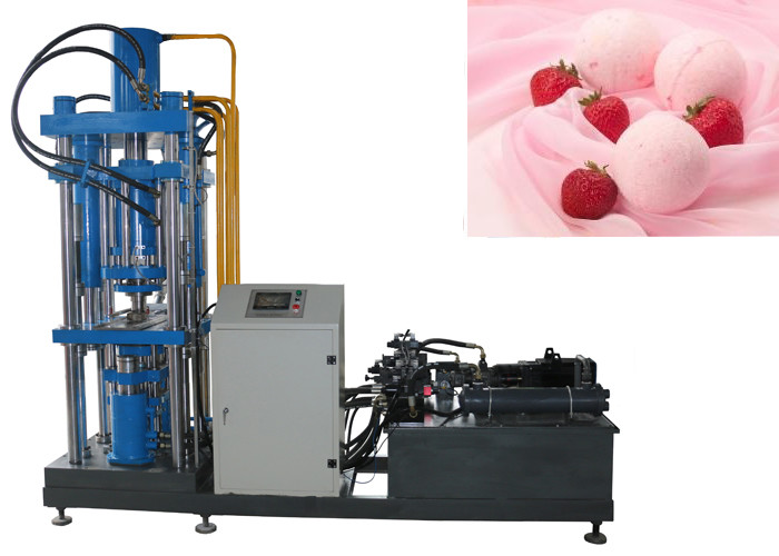 China Single Punch Bath Ball Press Machine / Fast Automatic Hydraulic Press wholesale
